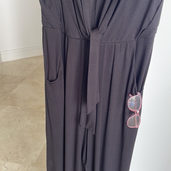 DEMOCRACY TIE FRONT JUMPSUIT - Picture 3 of 7